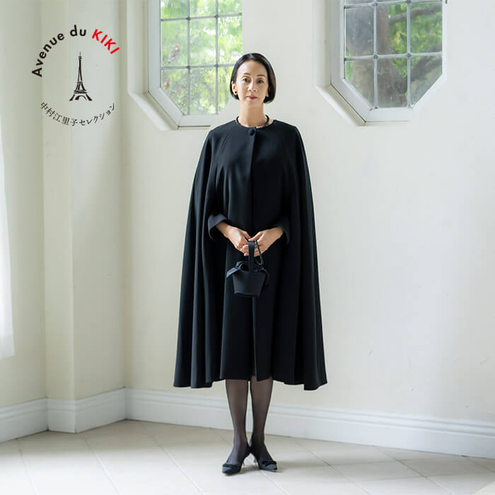 中村江里子セレクション Ave.KIKI×東京ソワール フォーマルケープ M