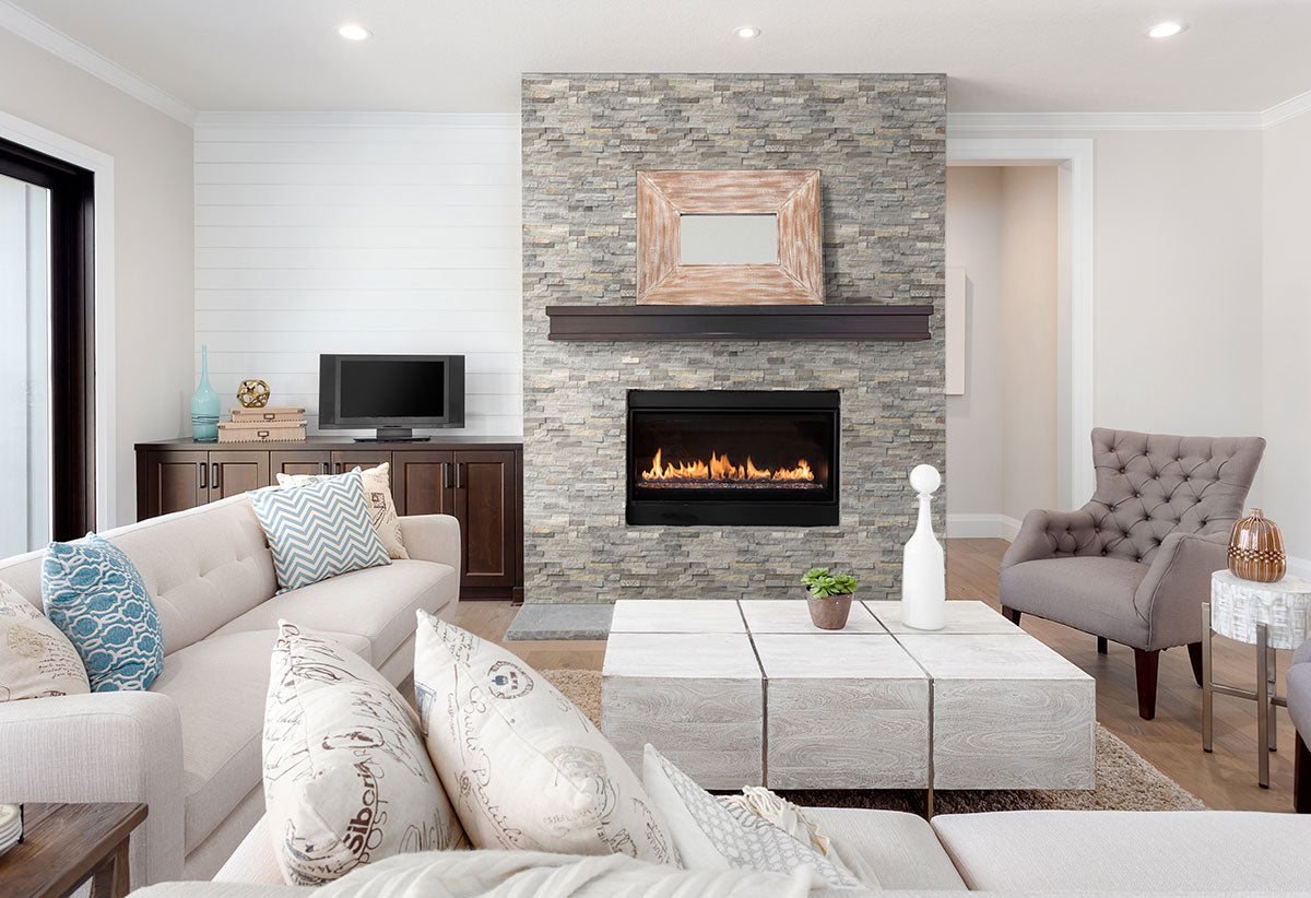 MSI Ledgestone Veneer - Sunset Silver Panel - Split Face