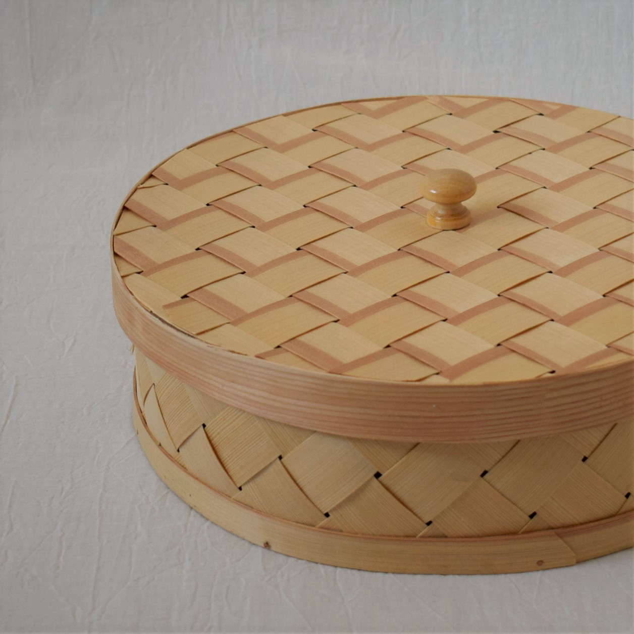 パンかご・まる型 / つまみ付き・平たいバスケット / スポーンコリ