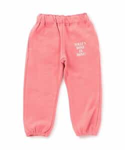☆SALE☆WEB限定 ロゴ裏起毛スウェットパンツ(セットアップ可) 10分丈