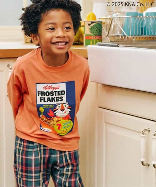 ☆タイムセール☆【ケロッグ】長袖Tシャツ（R406035）|F.O.KIDS（エフ