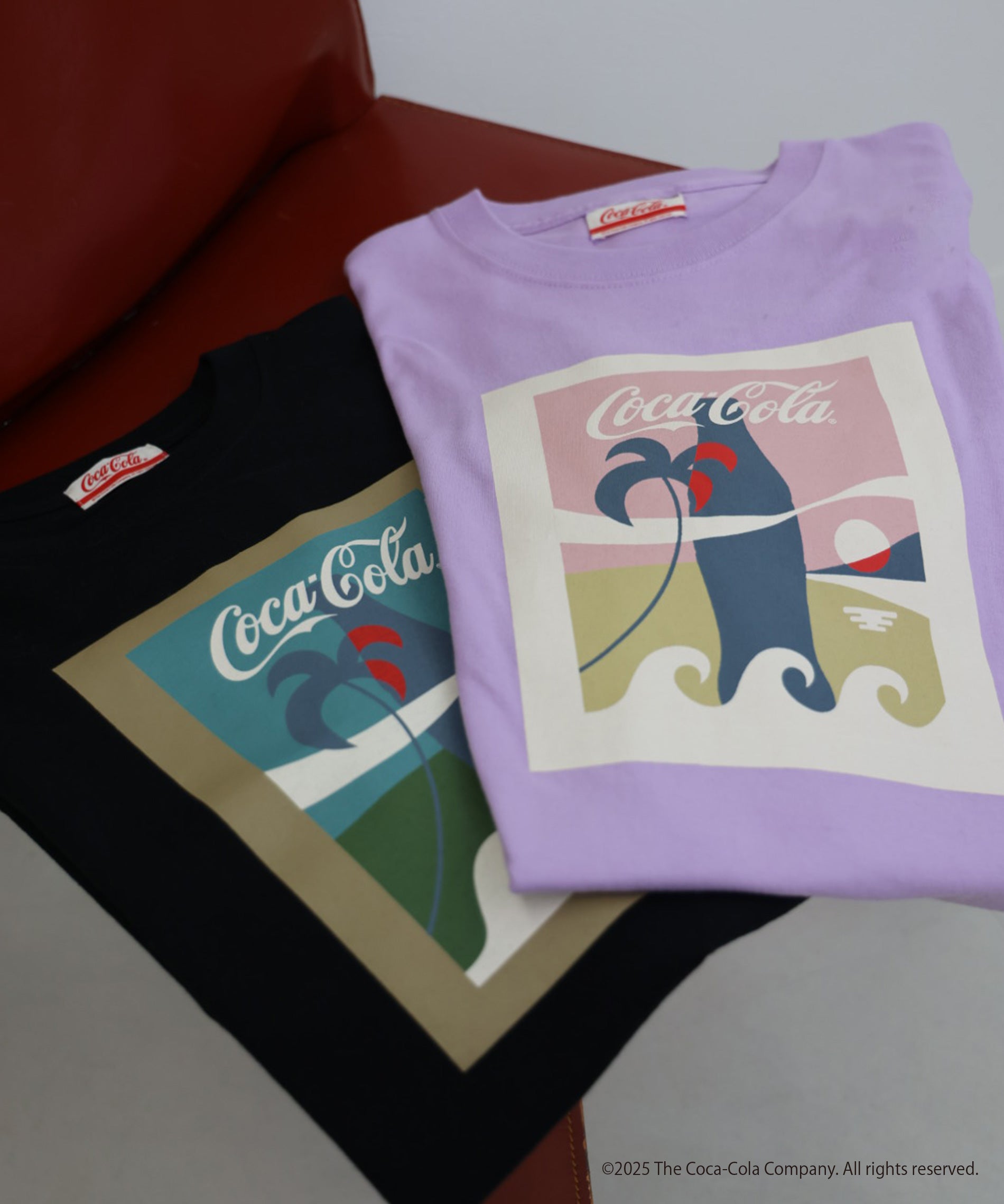 コカ・コーラ トロピカルアートプリント Tシャツ – FACE SANS FARD