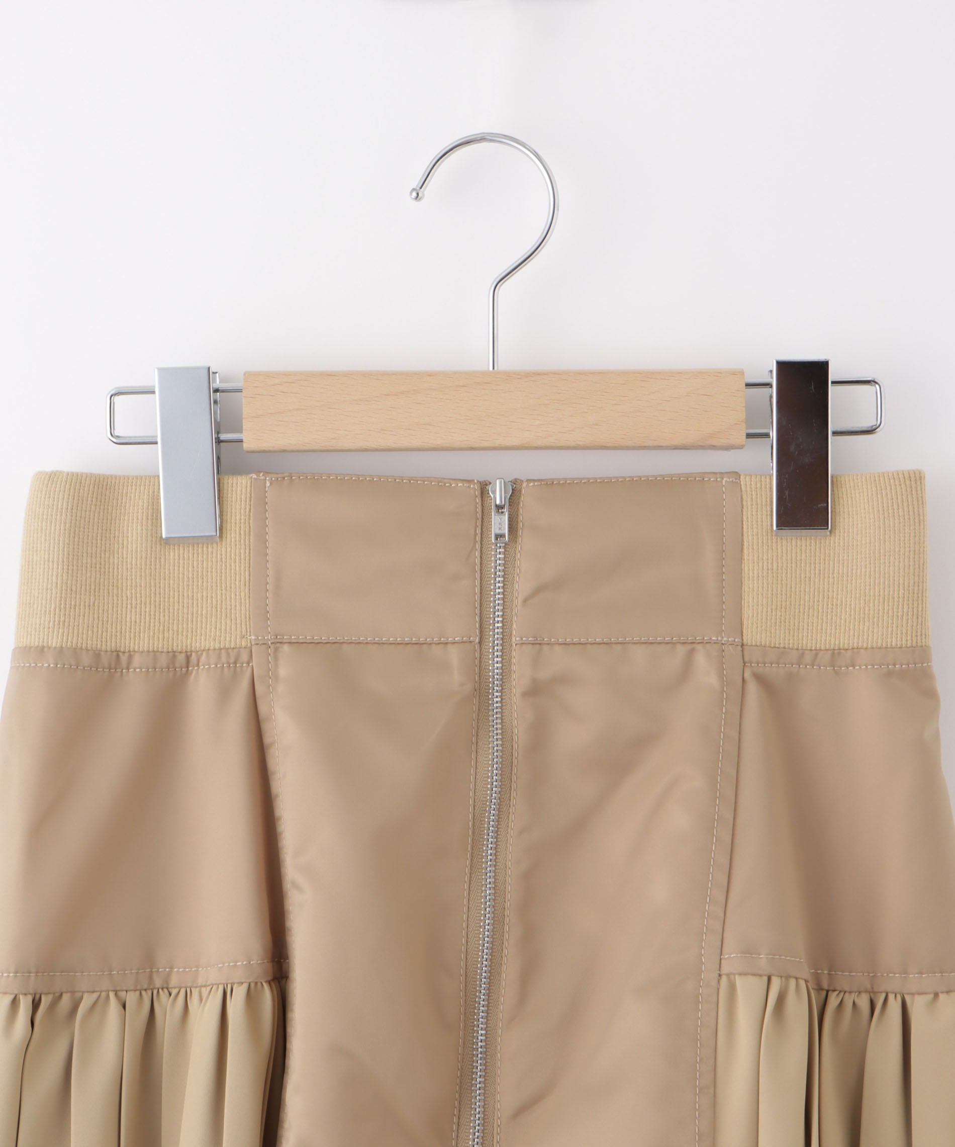 サイドプリーツミリタリースカート – FACE SANS FARD