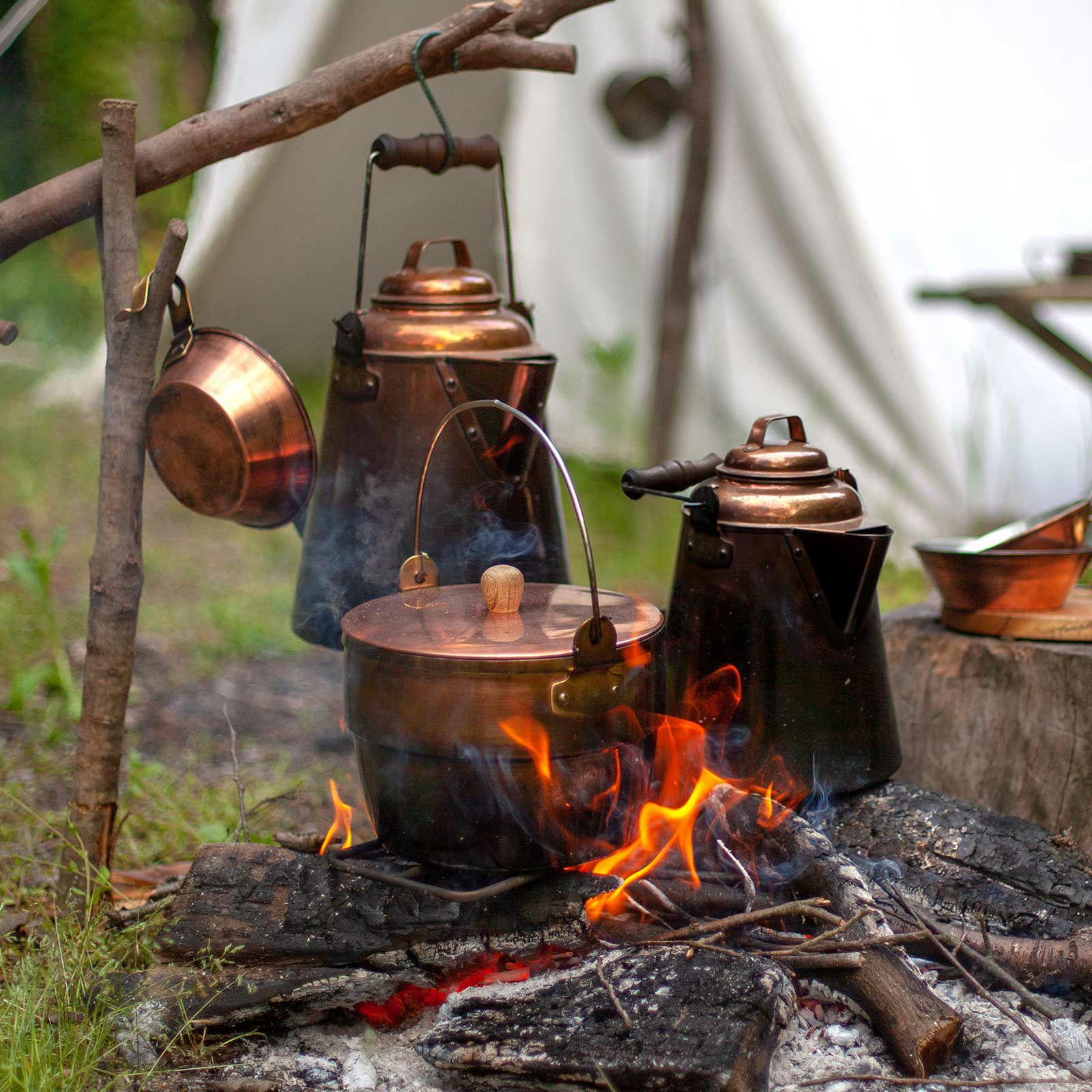 コッパーオークポット | ファイヤーサイド公式オンラインストア