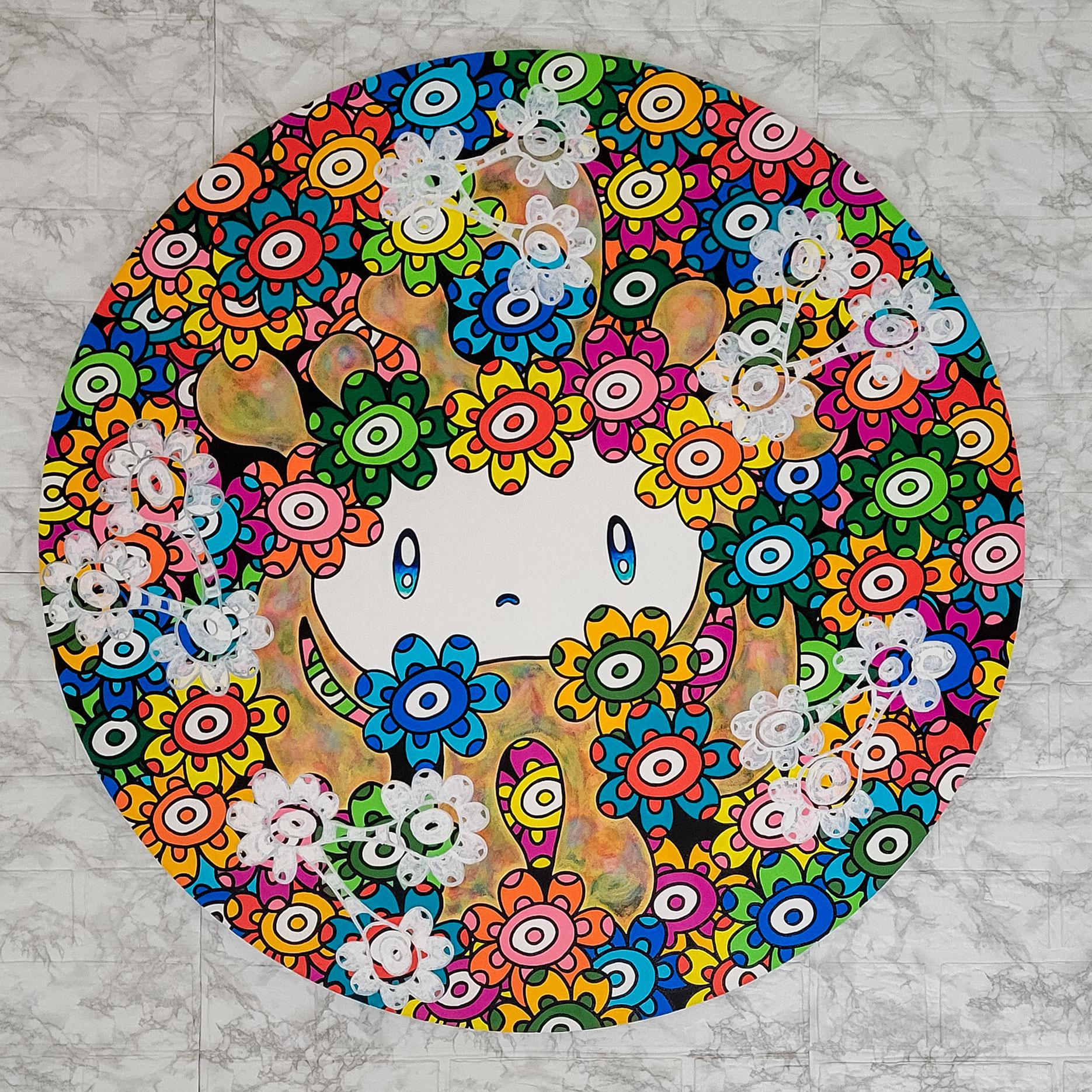 ☆鈴木哲也☆S20 現代アート 原画 絵画 ポップアート ☆送料無料#144 絵画