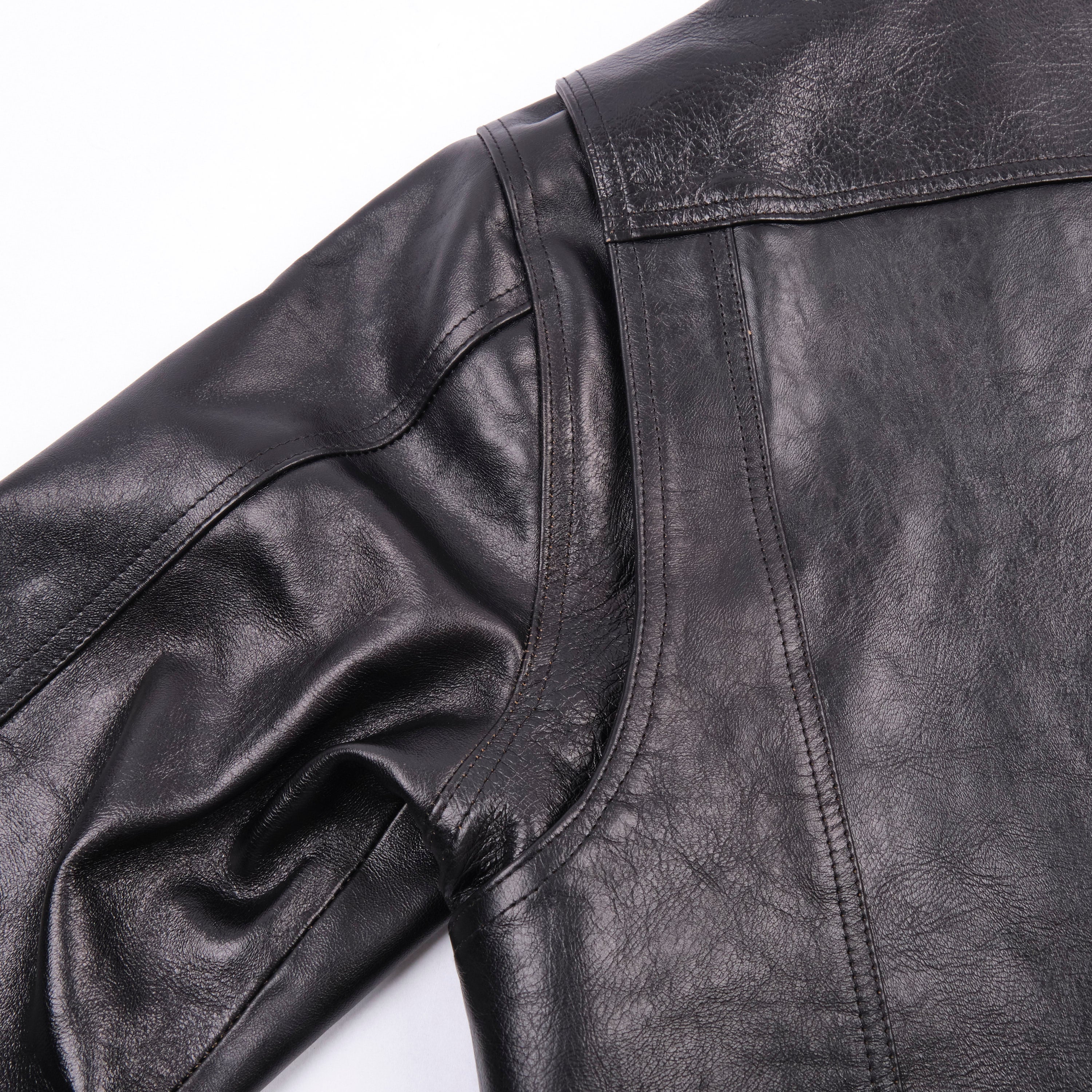 Riders Jacket | Black Magic Horsehide