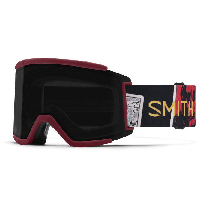Squad XL Sangria Fortune Teller Goggles Ski and Snowboard Smith