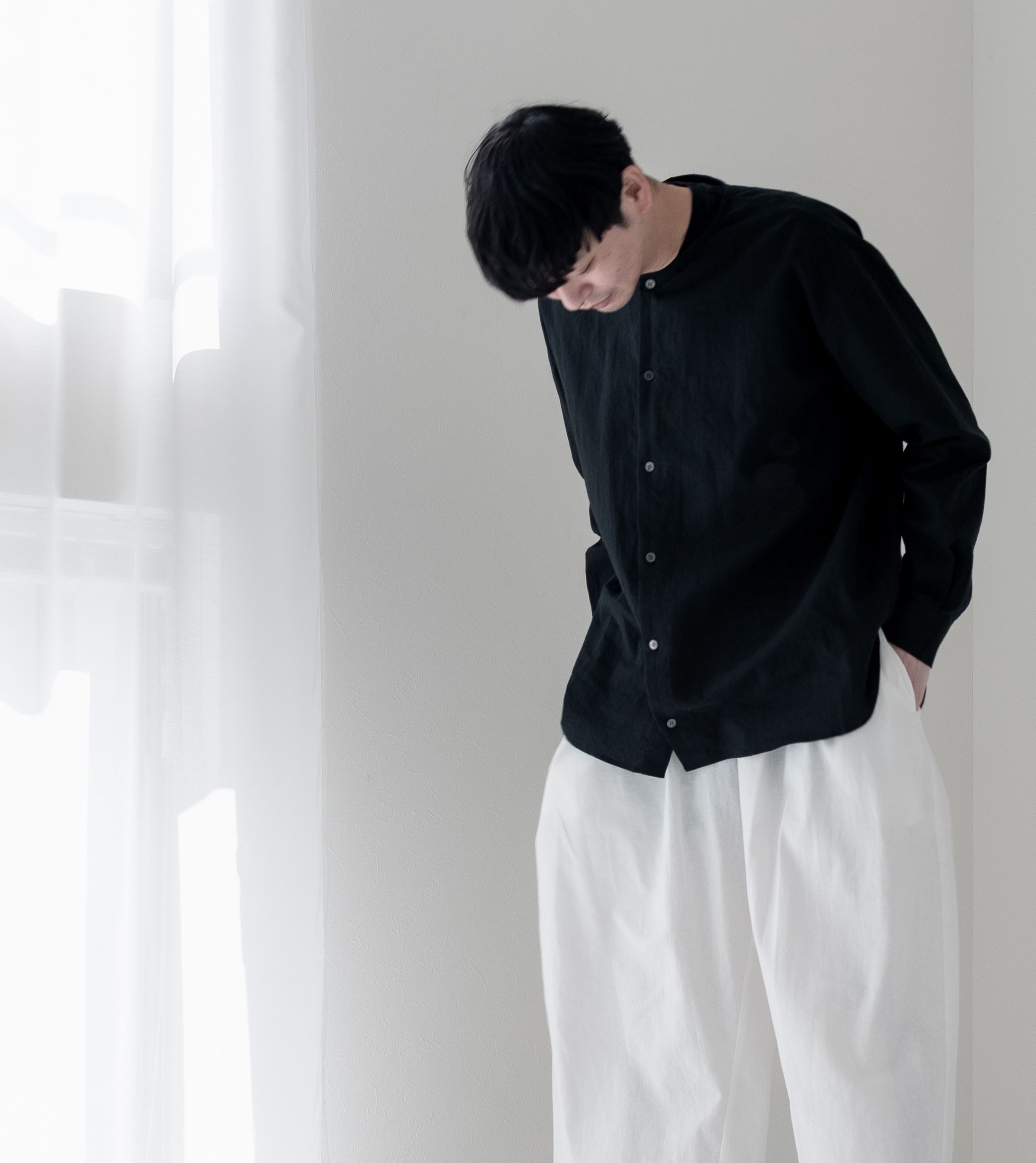 ノーカラーシャツ | FRANCESCA AMAM LABEL