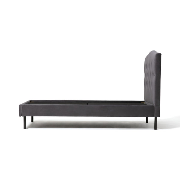 ブリッサ ベッド ディンプル シングル ダークグレー | Francfranc