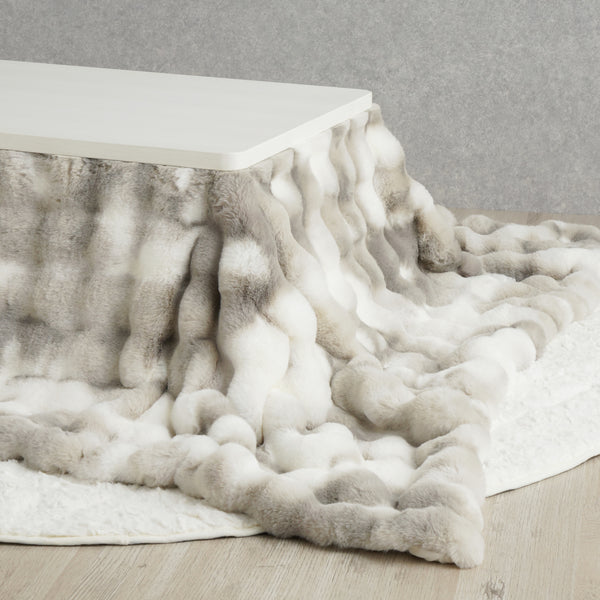 Francfranc ポコモコファー こたつブランケット 2400×1900 オンライン