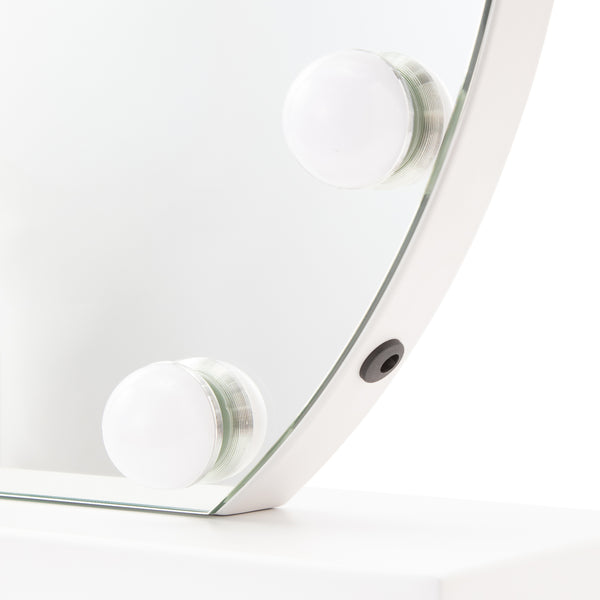 フレームレス ハリウッドミラー ラウンド2 | Francfranc（フランフラン