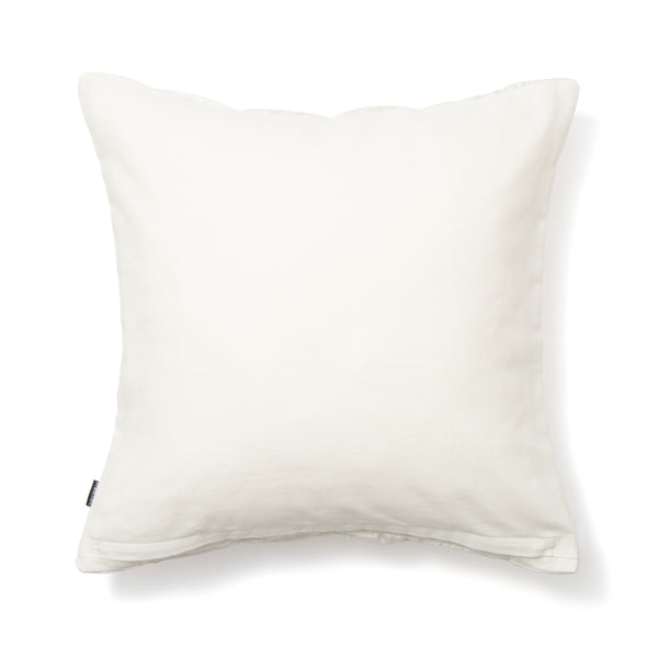 シャイニ―ギャザー クッションカバー 450×450 ホワイト×シルバー（131