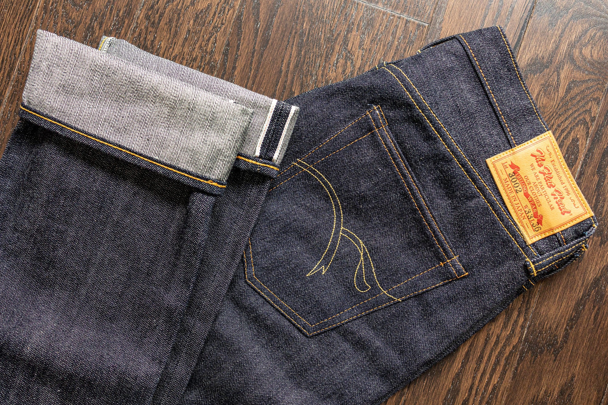 The Flat Head 3002 Slim Tapered - 14.5oz Selvedge Denim