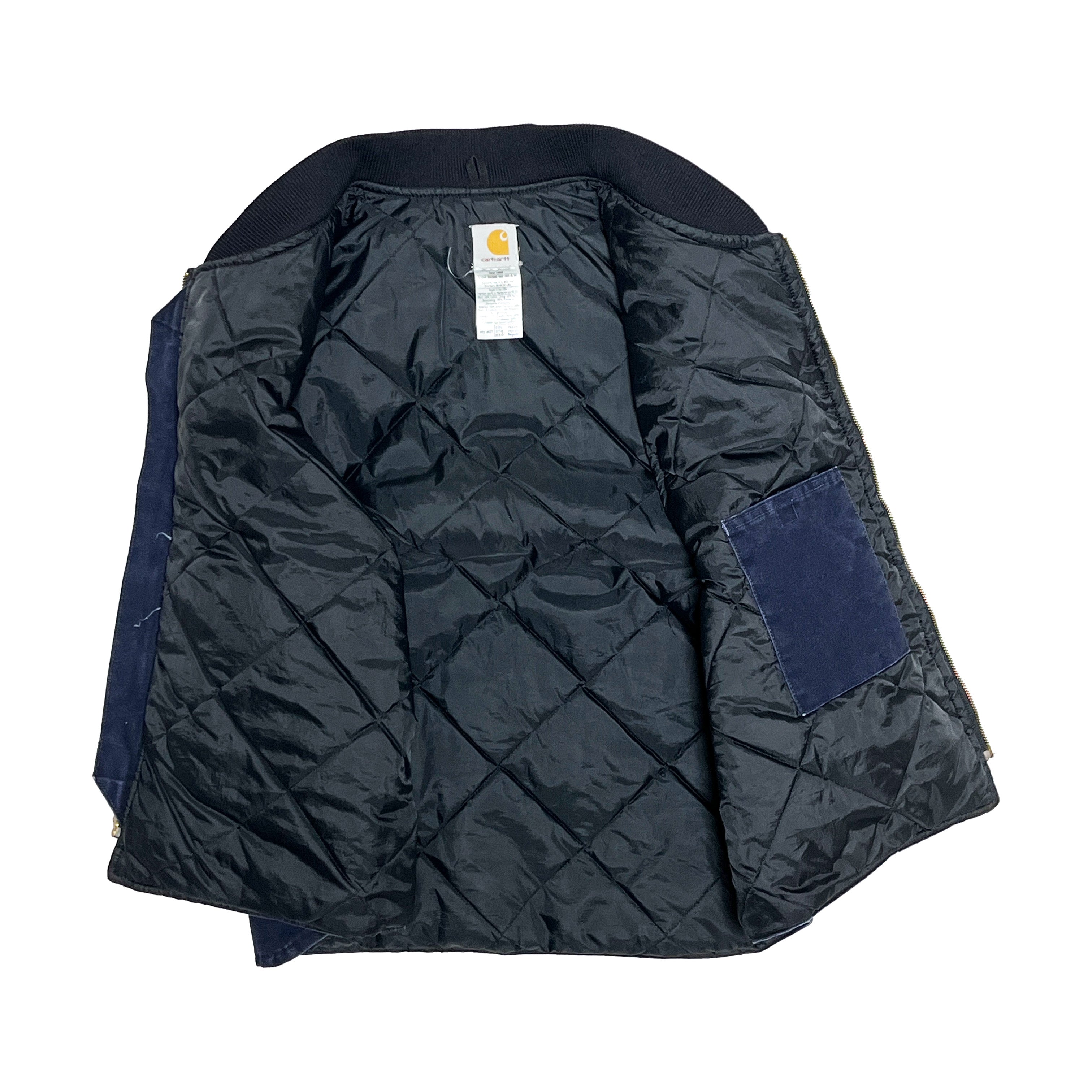 アメリカ製 Carhartt ダックベスト ネイビー Size (XXL) ビッグサイズ