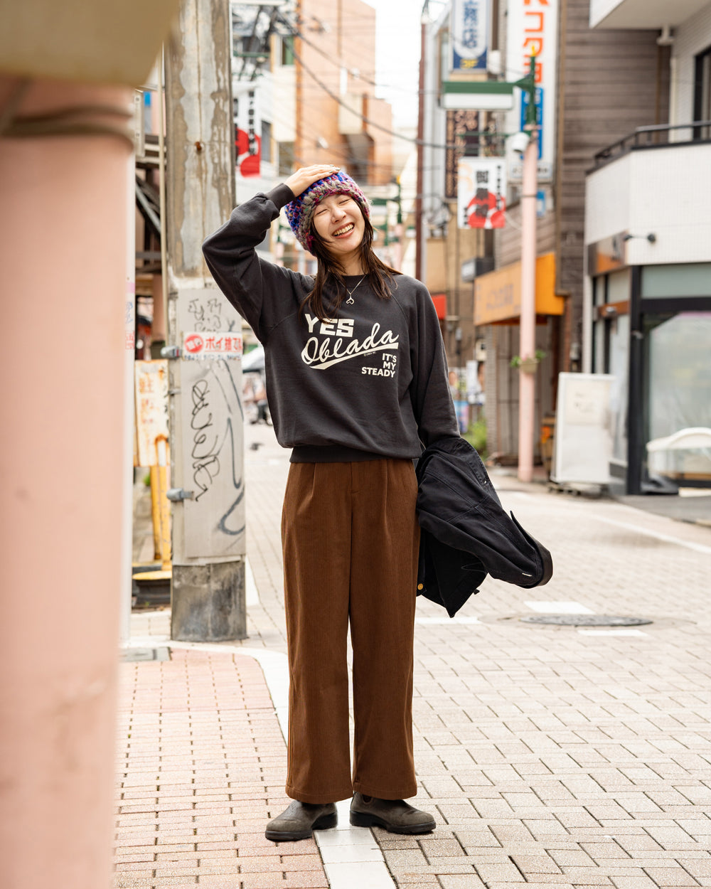 COOHEM KNIT SIDELINE CORDUROY PANTS – Friday