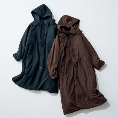 12closet(トゥエルブクローゼット)の【洗える】撥水中綿フーディー