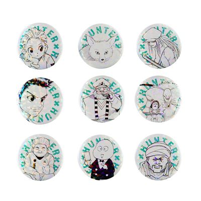 S*ね様 HUNTER×HUNTER オールスター缶バッジ 全種セット 100個 S*ね様