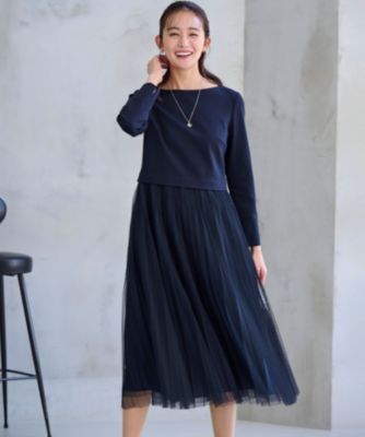 組曲(クミキョク)の【WEB限定・KUMIKYOKU NAVY】ジャージーコンビ
