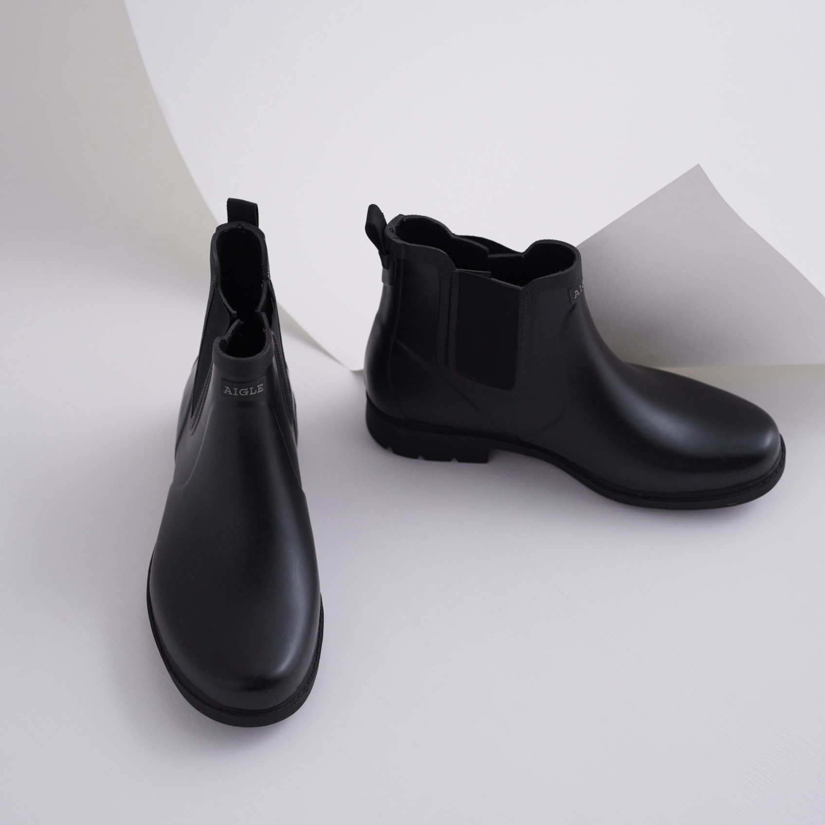 AIGLE ショートレインブーツ