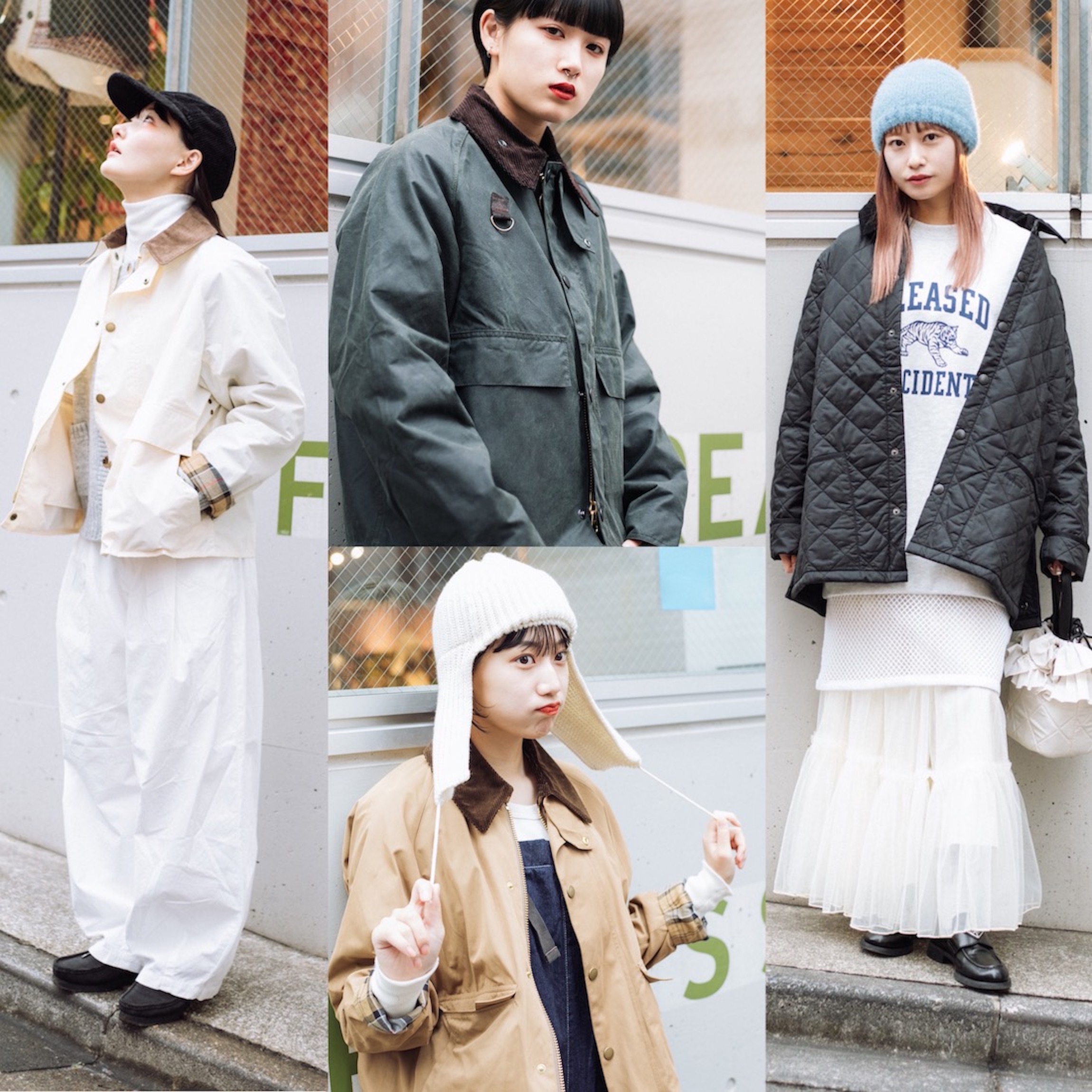 Barbour》のお手本コーデ7選！人気インフルエンサーの着こなしを