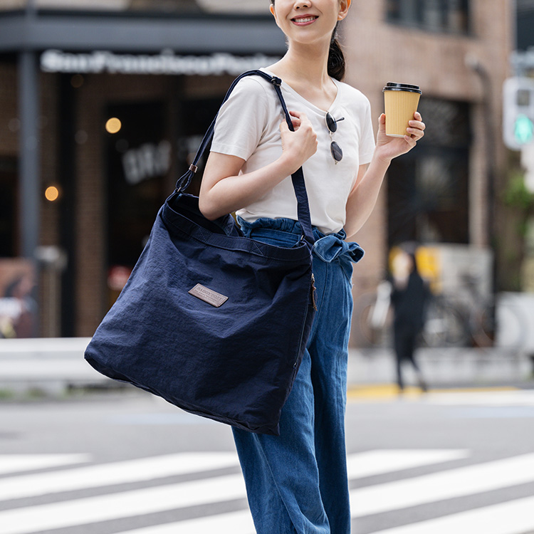 BAGGY PORT】KONBU(R) ナイロン 2wayショルダーバッグ 藤巻別注 | 藤巻
