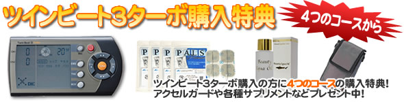 ツインビート3ターボ購入特典