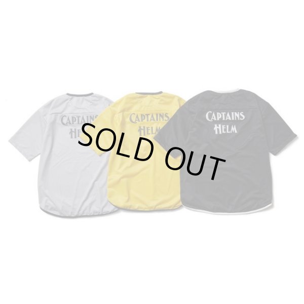 Captains Helm [キャプテンズヘルム] LOGO DOUBLE MESH TEE [BLACK