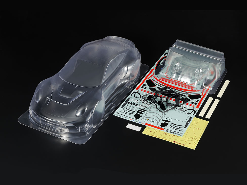 タミヤ SP.1752 1/10RC ポルシェ 911 GT3 R (992) スペアボディセット
