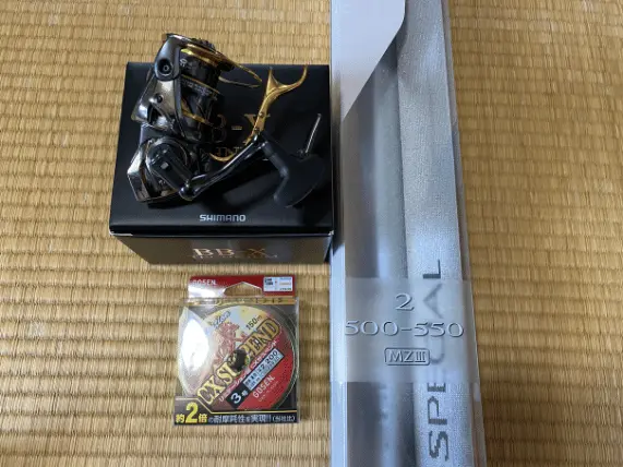 2022年のシーランド福袋でシマノ「BB-X スペシャル MZIII」をゲット