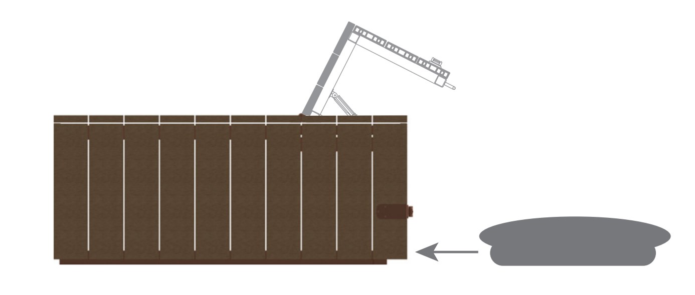 ハコベンストレージ HB-STG-1515 | ハコベン | ベンチ | 製品情報 | 風