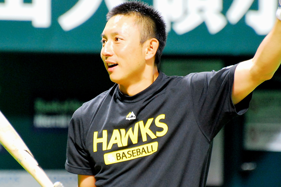 川崎宗則選手 リアルボブルヘッド人形 福岡ソフトバンクホークス