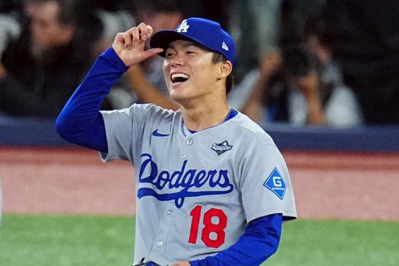 山本由伸が手にした「1/100」 MLBが贈った
