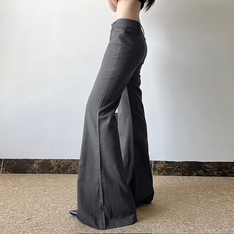 フレアパンツ すっきり美脚フレアスラックス スラックス|フレアパンツ