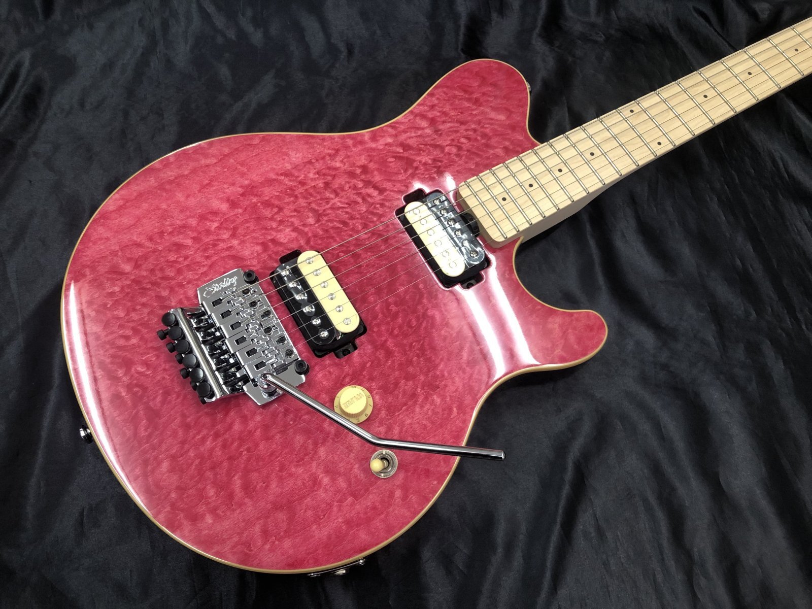 Sterling by Musicman / AX40 AXIS Transparent Pink（新品・送料無料