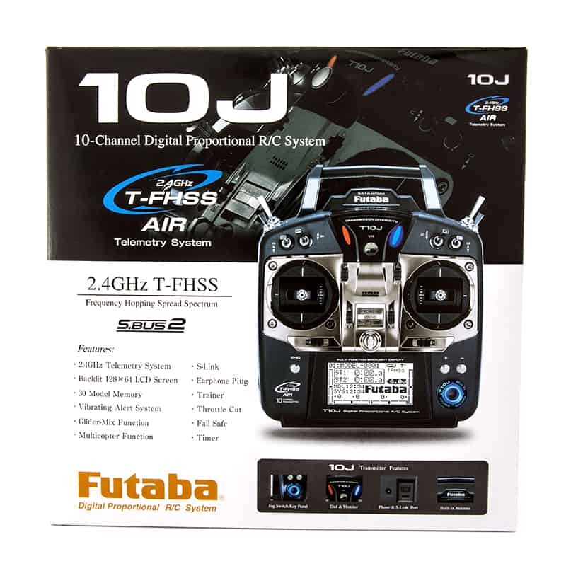Futaba T10J プロポーショナルRCシステム 10J – FutabaUSA