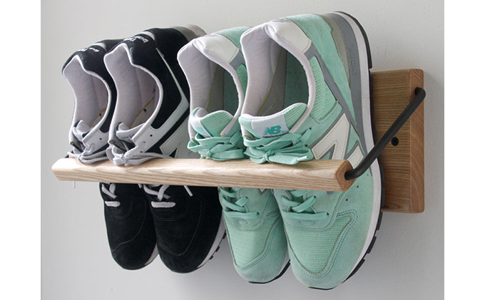 Sneaker wall スニーカーウォール SW-450TM タモ（おおよそ2足収納