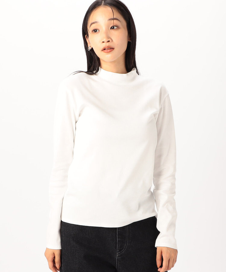綿100％ 吸湿発熱 ハイネックTシャツ（12-60CI03-204