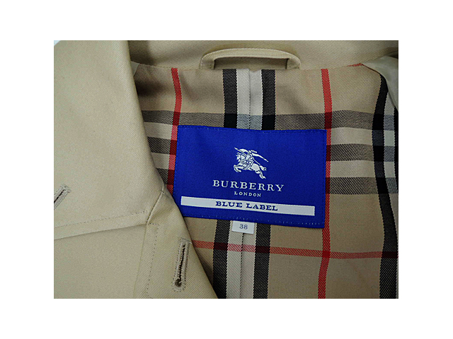 バーバリーブルーレーベルレディス】38(ゆとりのMサイズ)超希少☆定番