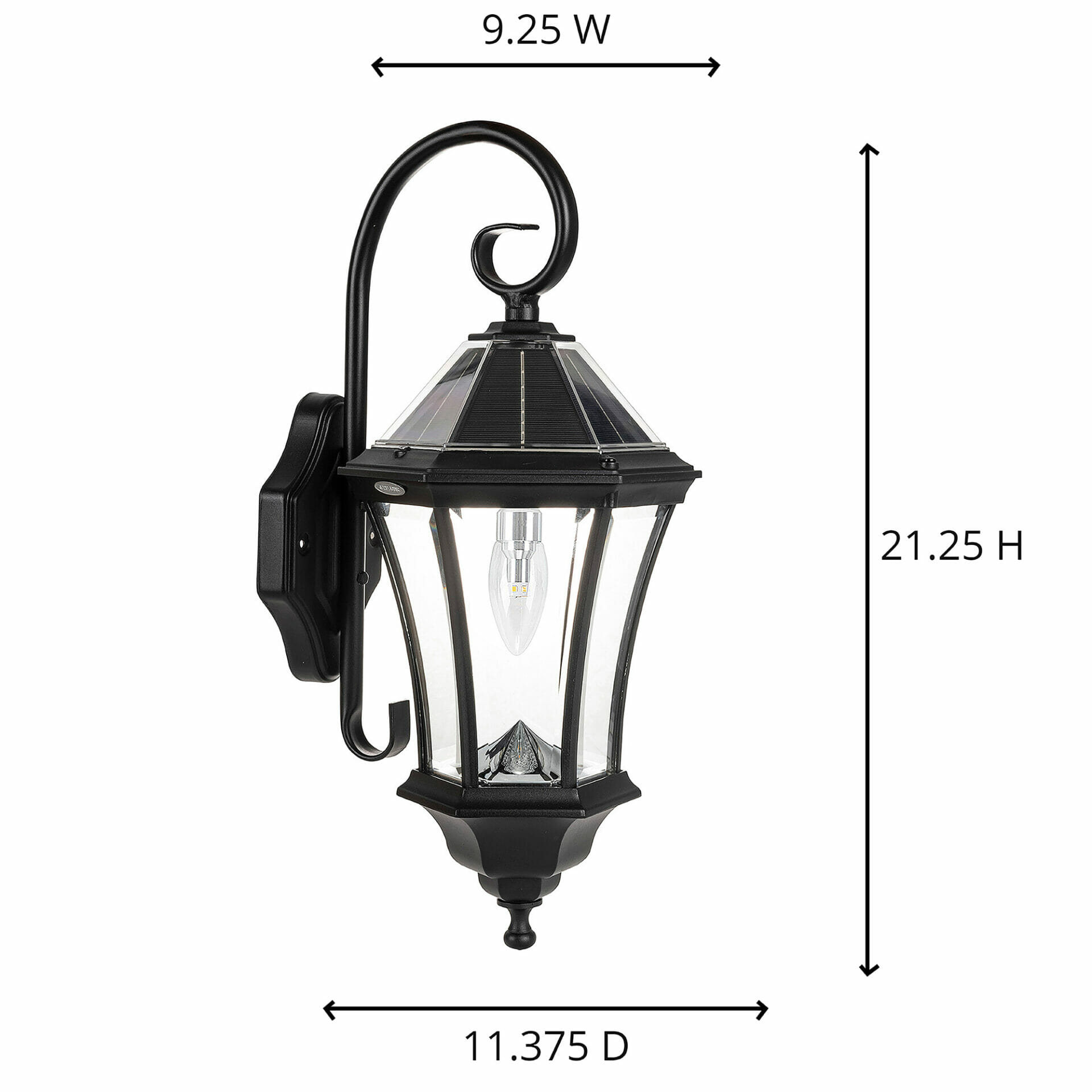 Victorian Morph Solar Wall Light - Gamasonic USA