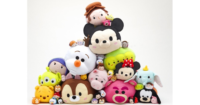 LINE：ディズニーツムツム』が世界累計5,500万DLを突破！ ぬいぐるみ