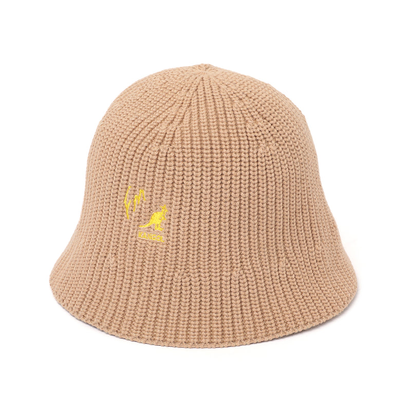 KANGOL × GADORO Bucket Hat - BEIGE