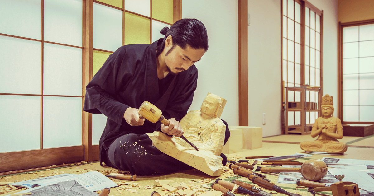 だるま彫刻教室キット | 京都の仏師 宮本我休（GAKYU ガキュウ） by