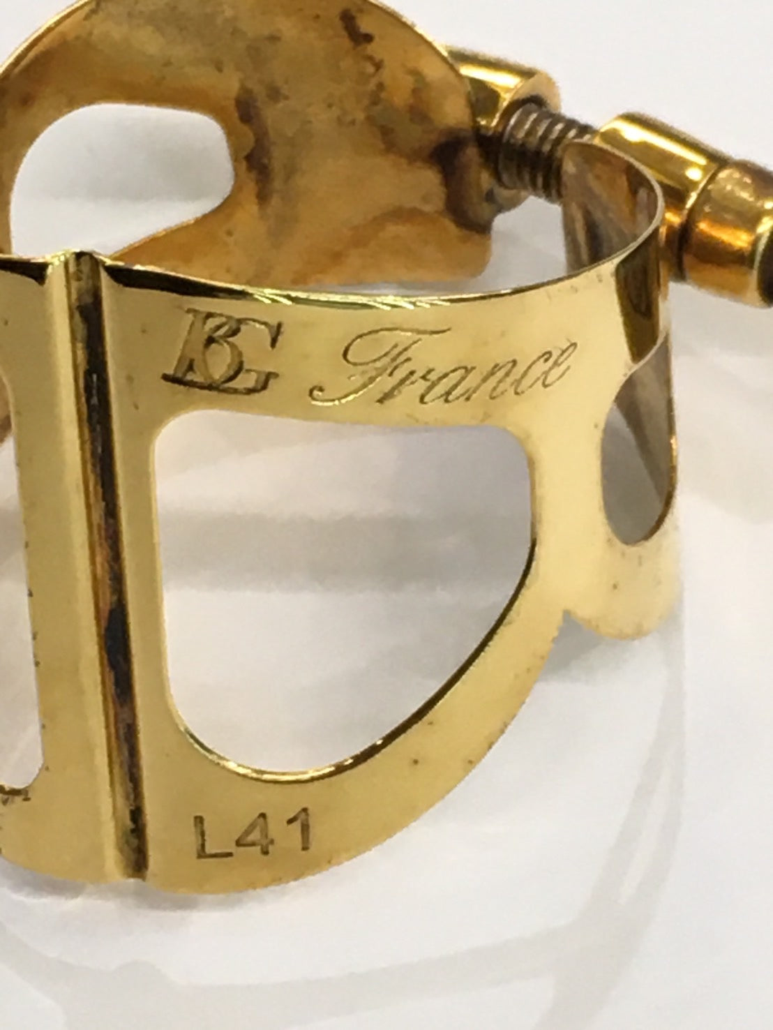 BG L41 テナーサックス リガチャー ラバーマウスピース用 BG L41