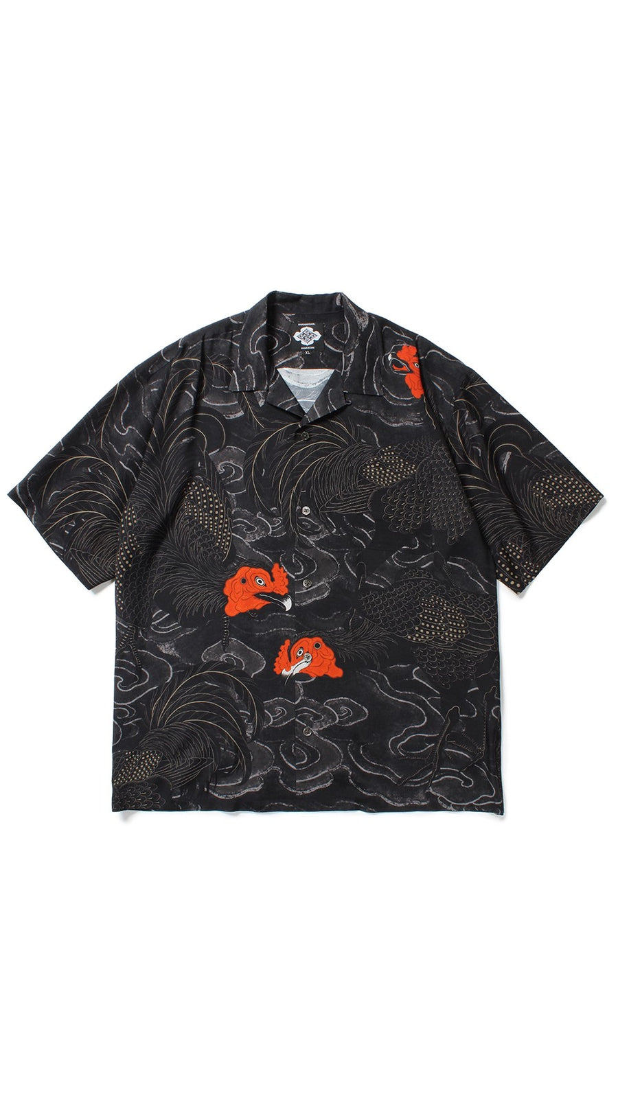 GAKKIN × BUDSPOOL 廻り花 XL 長袖シャツ GAKKIN × BUDSPOOL 廻り花 L