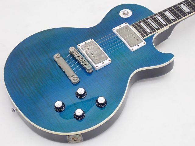 Gibson Les Paul 青色 専用ハードケース付 Gibson Les Paul 青色 専用