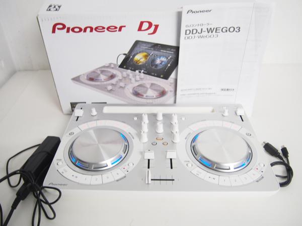 Pioneer DDJ-WEGO3 白 中古・動作確認済 Pioneer DDJ-WEGO3 白 中古