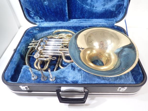 YAMAHA ヤマハ YHR-663 フルダブルホルン マウスピース付き YAMAHA