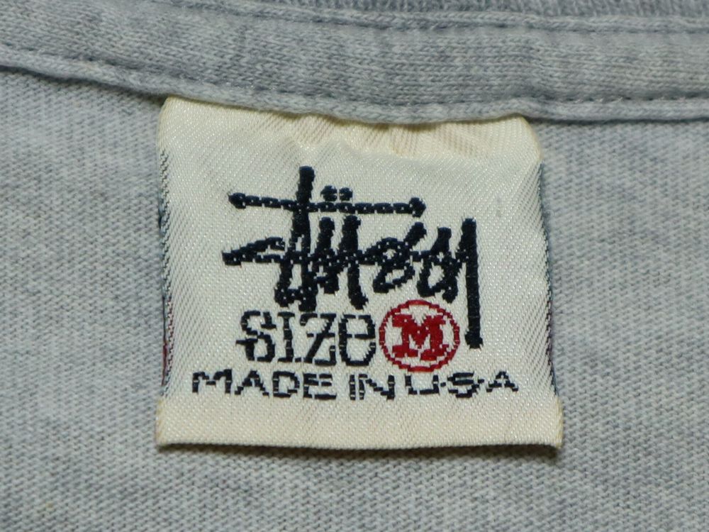 1995年 USA製 OLD STUSSY ビンテージ 90s オールド ステューシー 両面