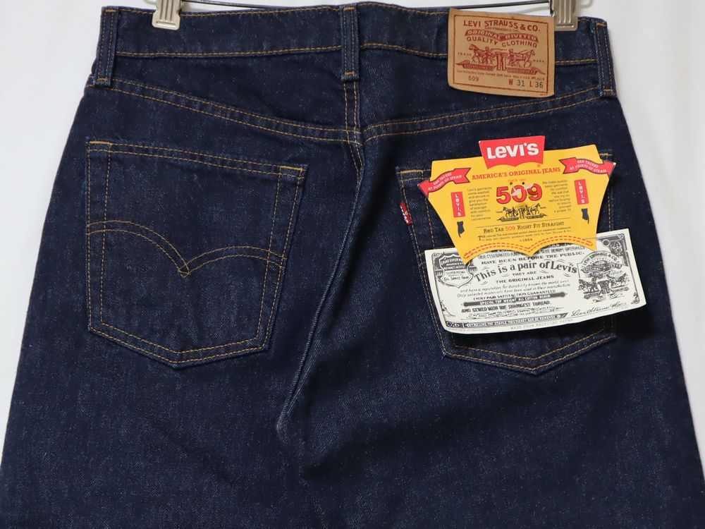 デッドストック USA製 90s Levi's 509 ビンテージ リーバイス
