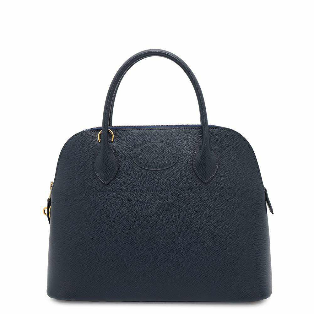 エルメス ハンドバッグ ボリード31 ネイビー/ゴールド金具 クシュベル